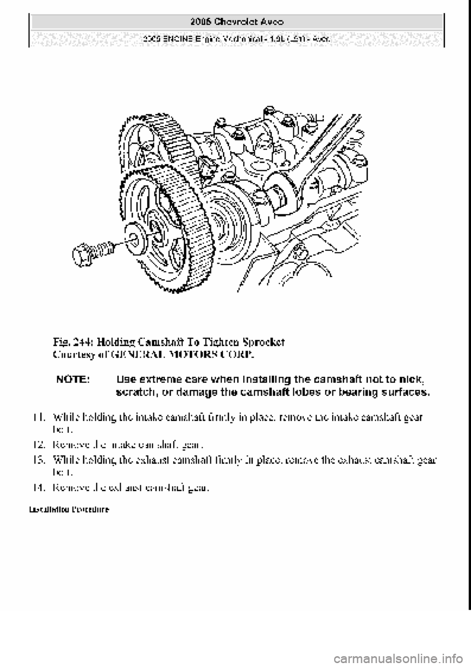 CHEVROLET AVEO 2002 Service Repair Manual CHEVROLET AVEO 2002 Service Repair Manual