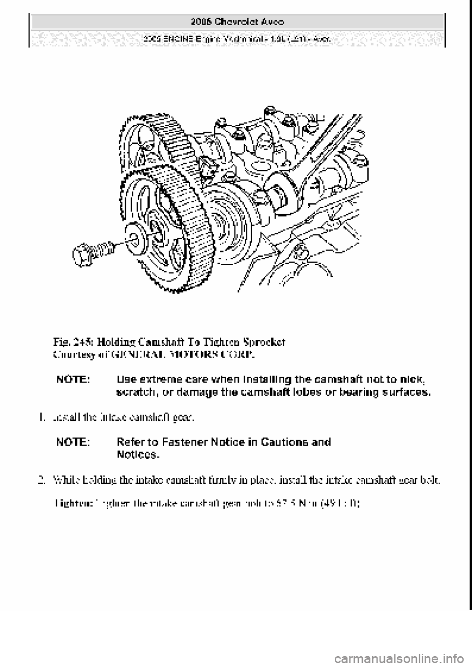 CHEVROLET AVEO 2002 Service Repair Manual CHEVROLET AVEO 2002 Service Repair Manual