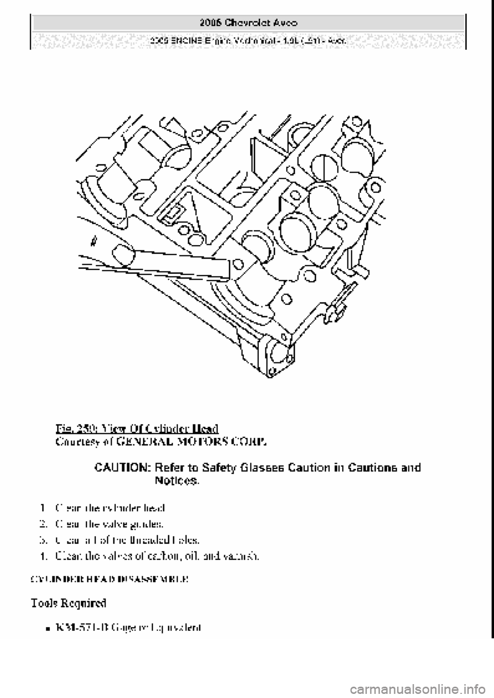 CHEVROLET AVEO 2002 Service Repair Manual CHEVROLET AVEO 2002 Service Repair Manual