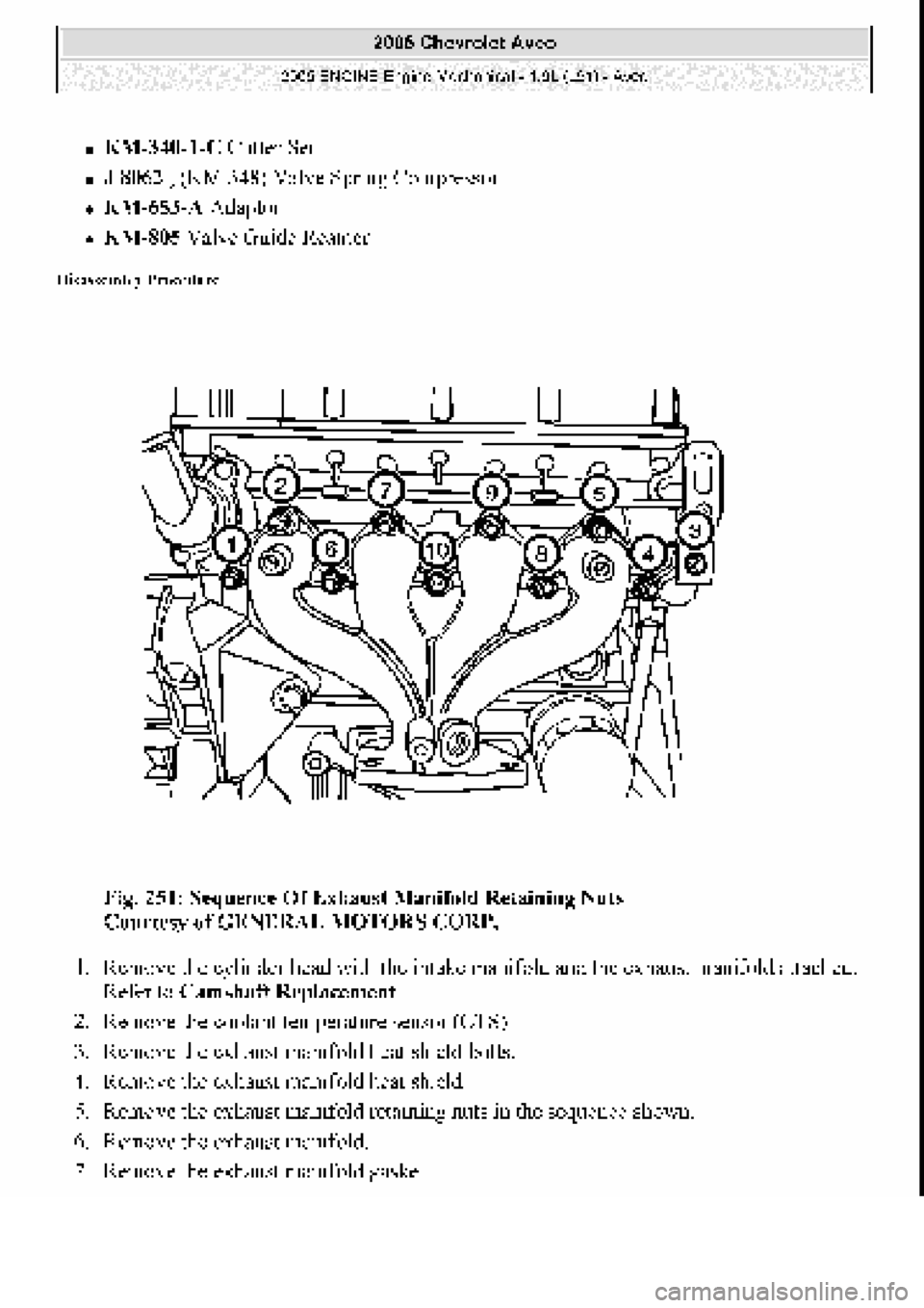 CHEVROLET AVEO 2002 Service Repair Manual CHEVROLET AVEO 2002 Service Repair Manual