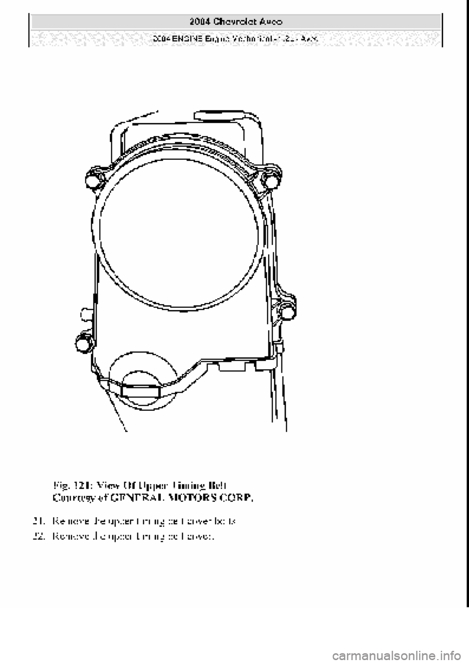 CHEVROLET AVEO 2002 Service Repair Manual CHEVROLET AVEO 2002 Service Repair Manual