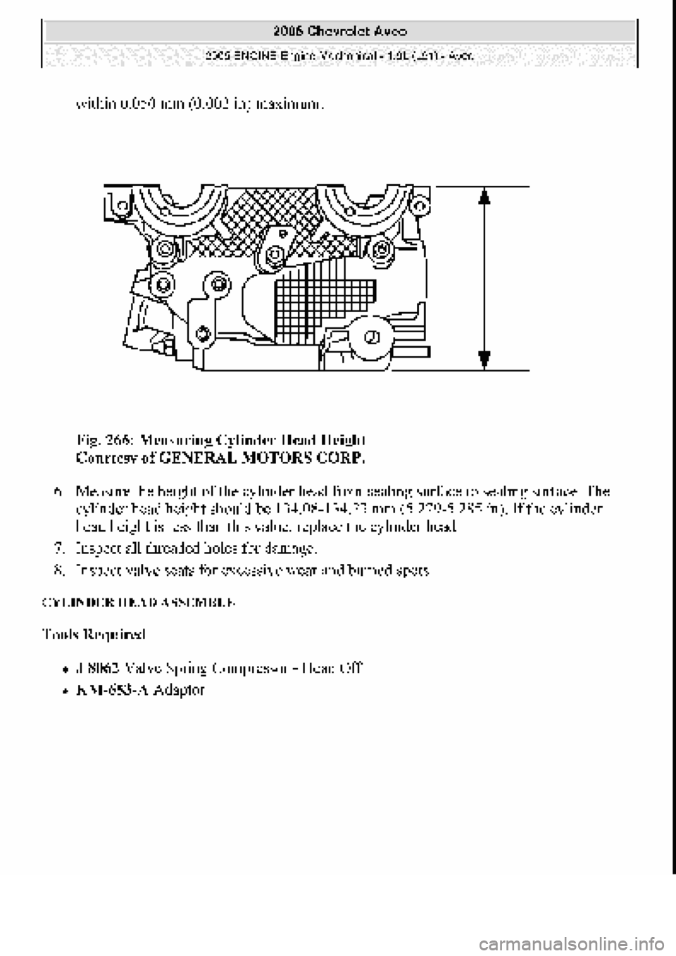 CHEVROLET AVEO 2002 Service Repair Manual CHEVROLET AVEO 2002 Service Repair Manual