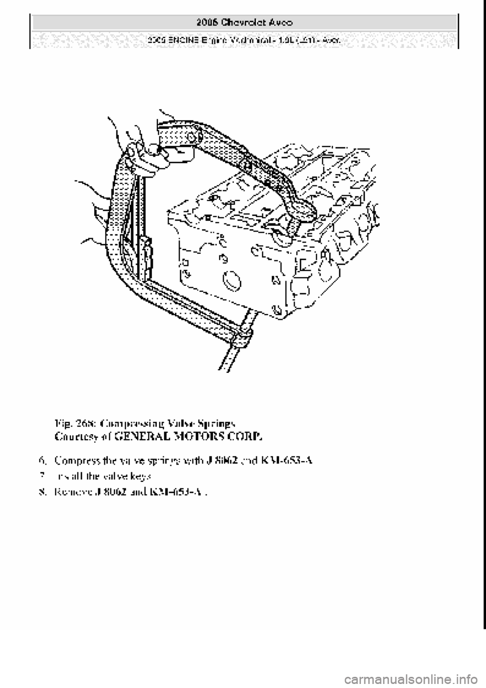 CHEVROLET AVEO 2002 Service Repair Manual CHEVROLET AVEO 2002 Service Repair Manual