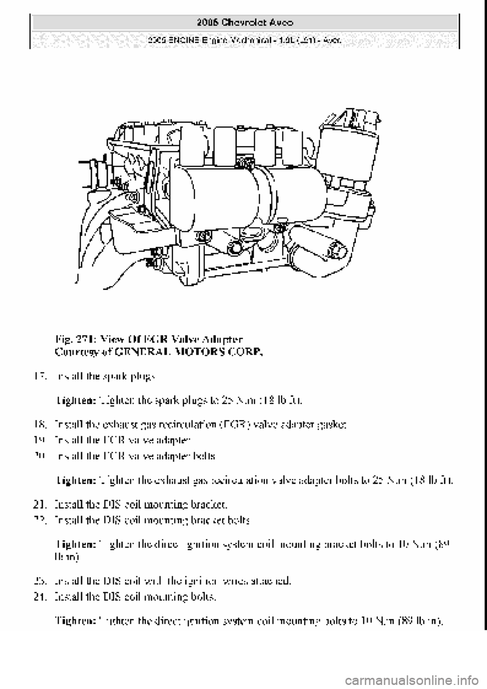 CHEVROLET AVEO 2002 Service Repair Manual CHEVROLET AVEO 2002 Service Repair Manual