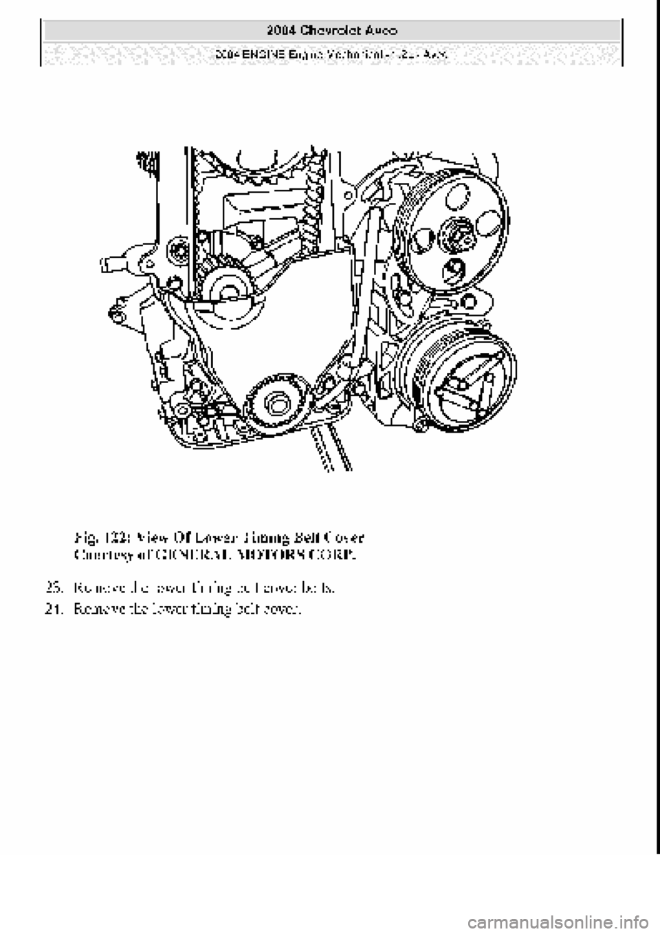 CHEVROLET AVEO 2002 Service Repair Manual CHEVROLET AVEO 2002 Service Repair Manual