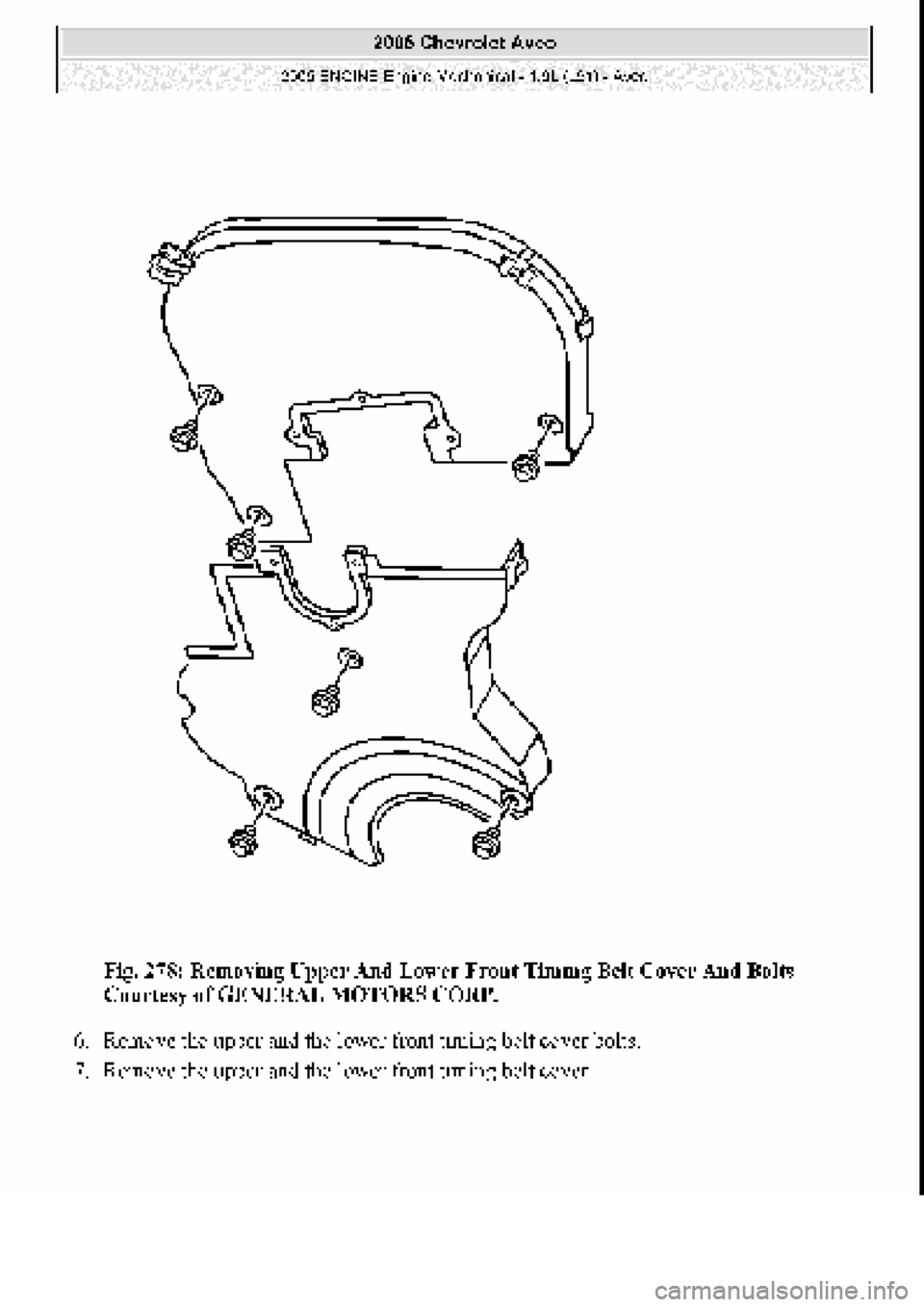 CHEVROLET AVEO 2002 Service Repair Manual CHEVROLET AVEO 2002 Service Repair Manual