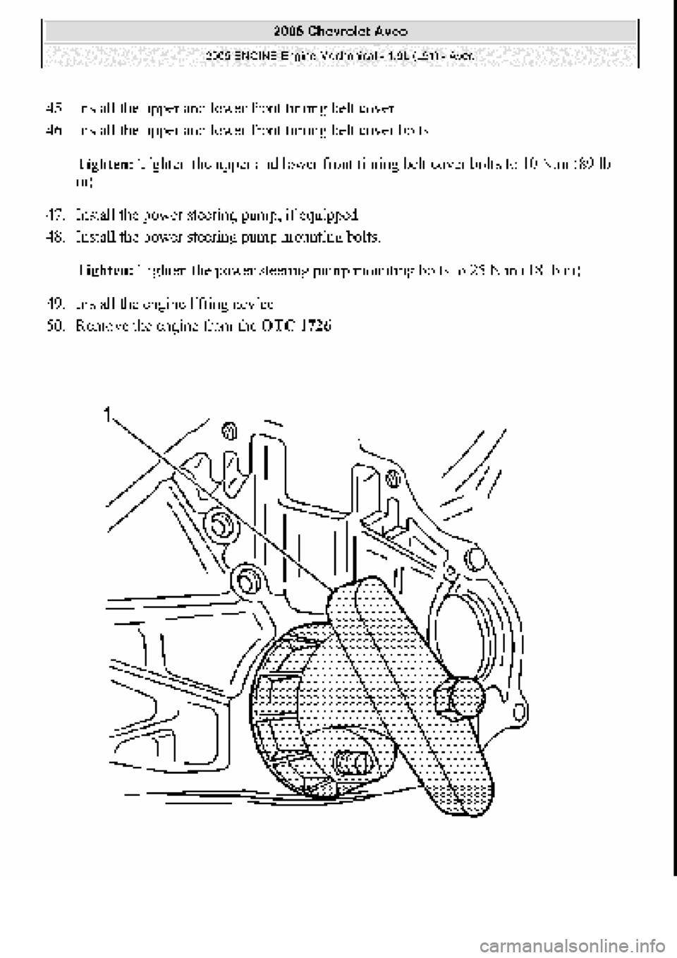 CHEVROLET AVEO 2002 Service Repair Manual CHEVROLET AVEO 2002 Service Repair Manual