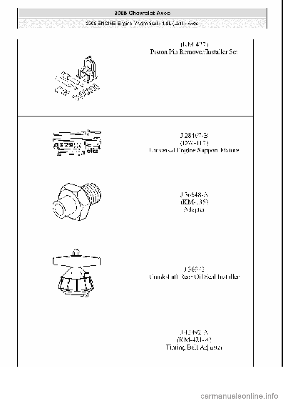 CHEVROLET AVEO 2002 Service Repair Manual CHEVROLET AVEO 2002 Service Repair Manual