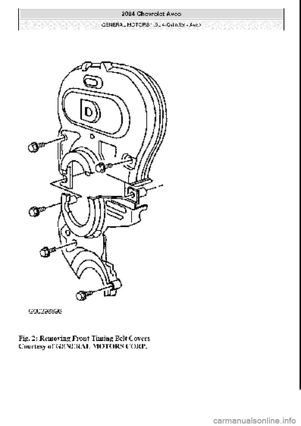 CHEVROLET AVEO 2002 Service Repair Manual CHEVROLET AVEO 2002 Service Repair Manual