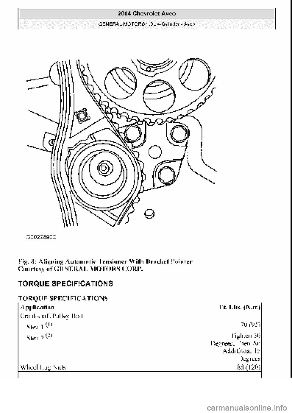 CHEVROLET AVEO 2002 Service Repair Manual CHEVROLET AVEO 2002 Service Repair Manual