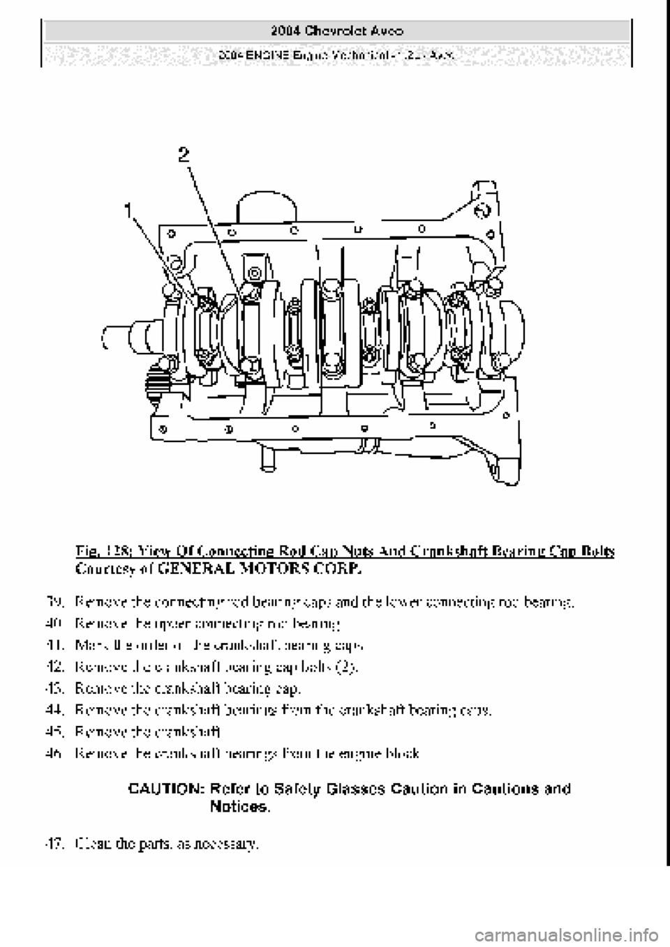 CHEVROLET AVEO 2002 Service Repair Manual CHEVROLET AVEO 2002 Service Repair Manual