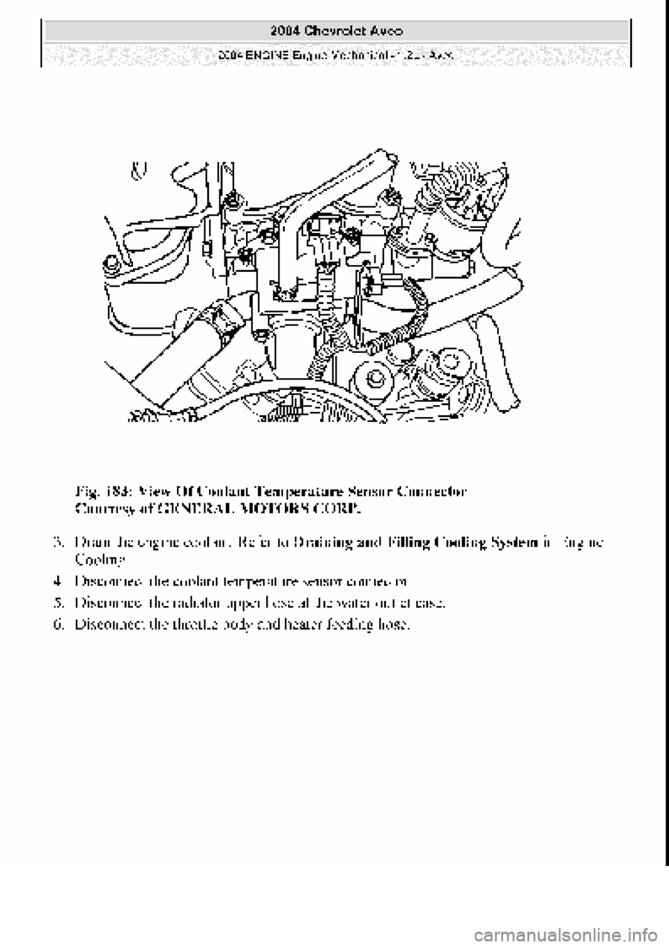 CHEVROLET AVEO 2002 Service Repair Manual CHEVROLET AVEO 2002 Service Repair Manual