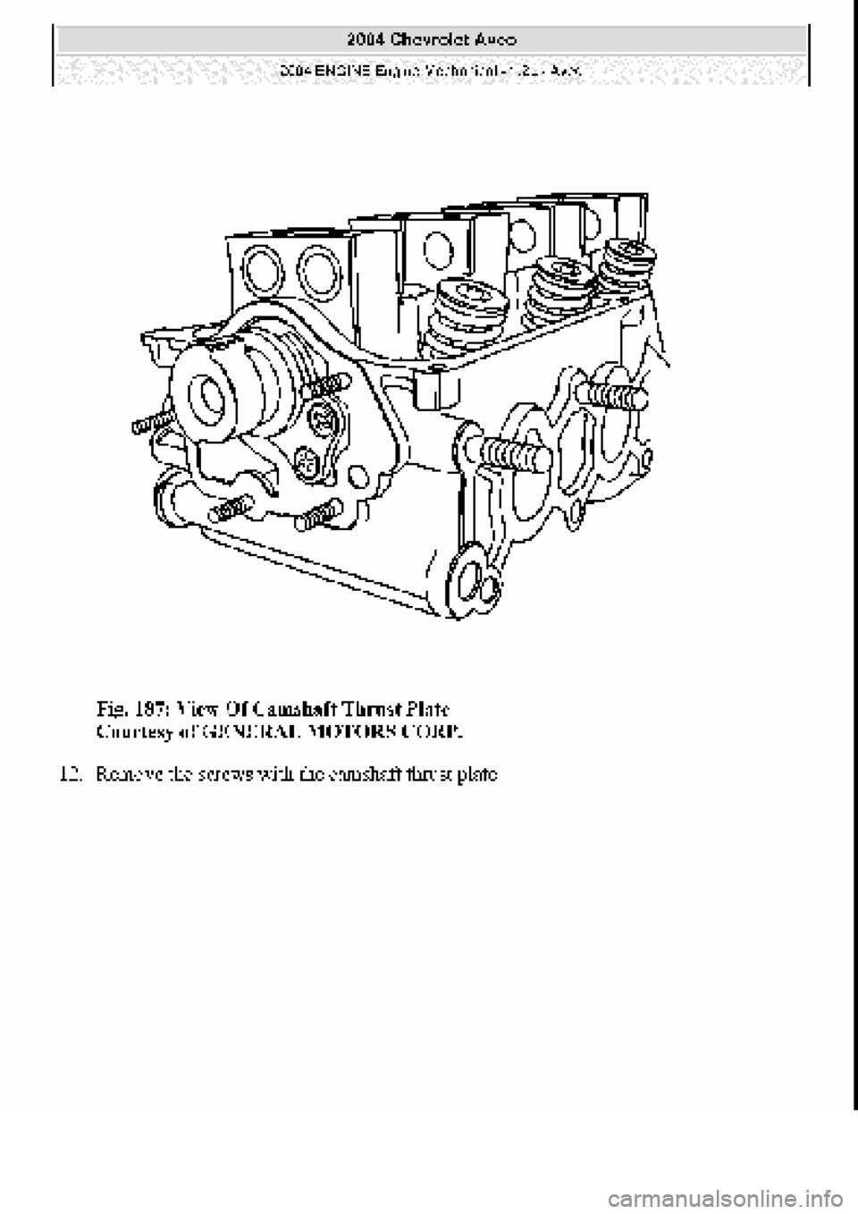 CHEVROLET AVEO 2002 Service Repair Manual CHEVROLET AVEO 2002 Service Repair Manual
