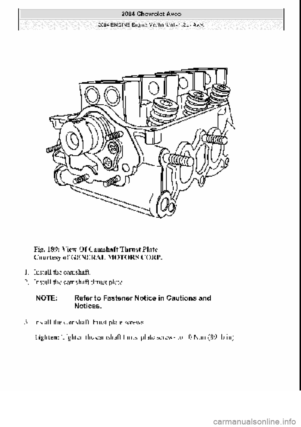 CHEVROLET AVEO 2002 Service Repair Manual CHEVROLET AVEO 2002 Service Repair Manual