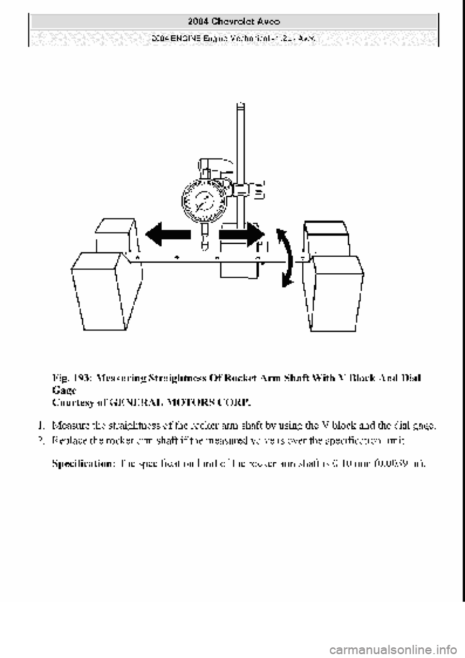 CHEVROLET AVEO 2002 Service Repair Manual CHEVROLET AVEO 2002 Service Repair Manual