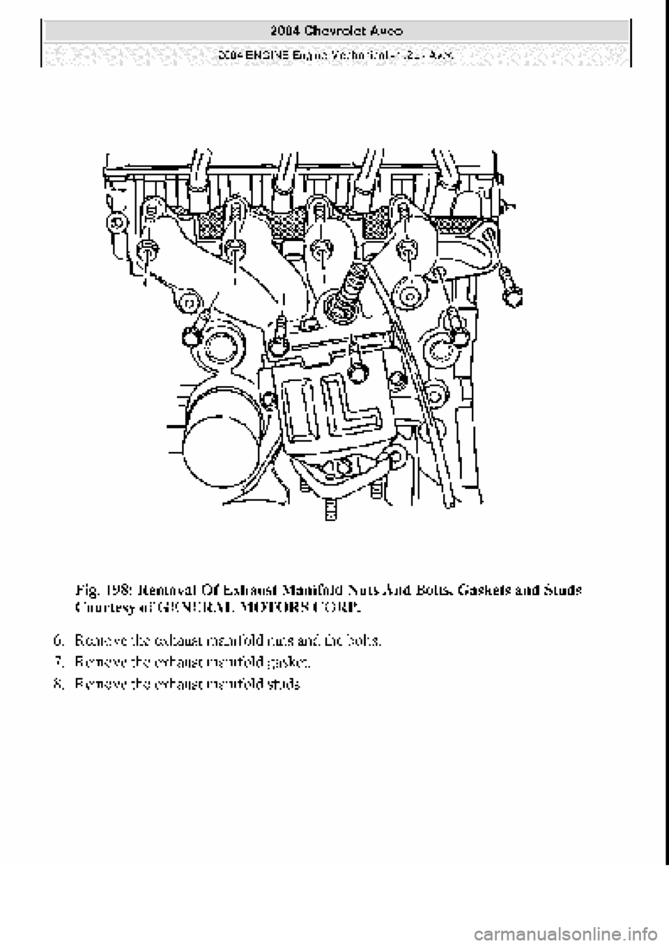 CHEVROLET AVEO 2002 Service Repair Manual CHEVROLET AVEO 2002 Service Repair Manual
