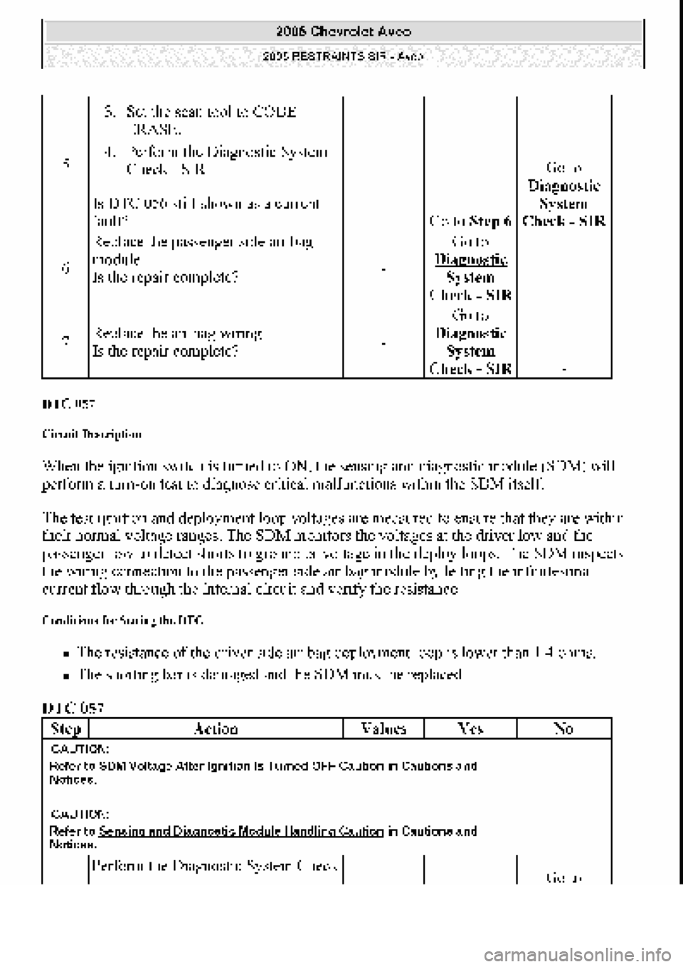 CHEVROLET AVEO 2002 Service Repair Manual CHEVROLET AVEO 2002 Service Repair Manual