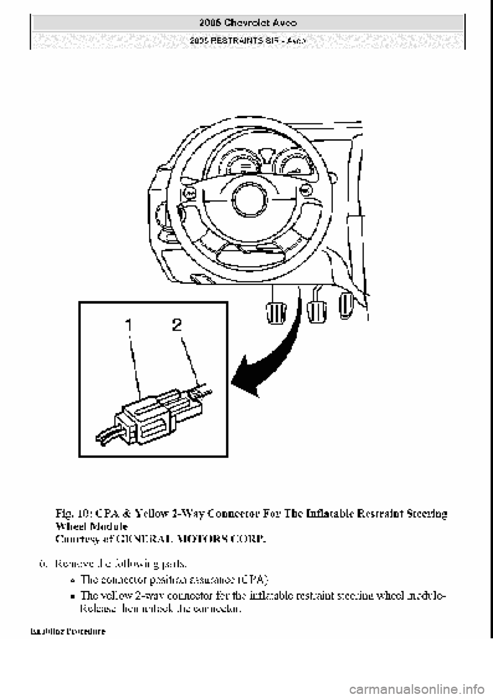 CHEVROLET AVEO 2002 Service Repair Manual CHEVROLET AVEO 2002 Service Repair Manual