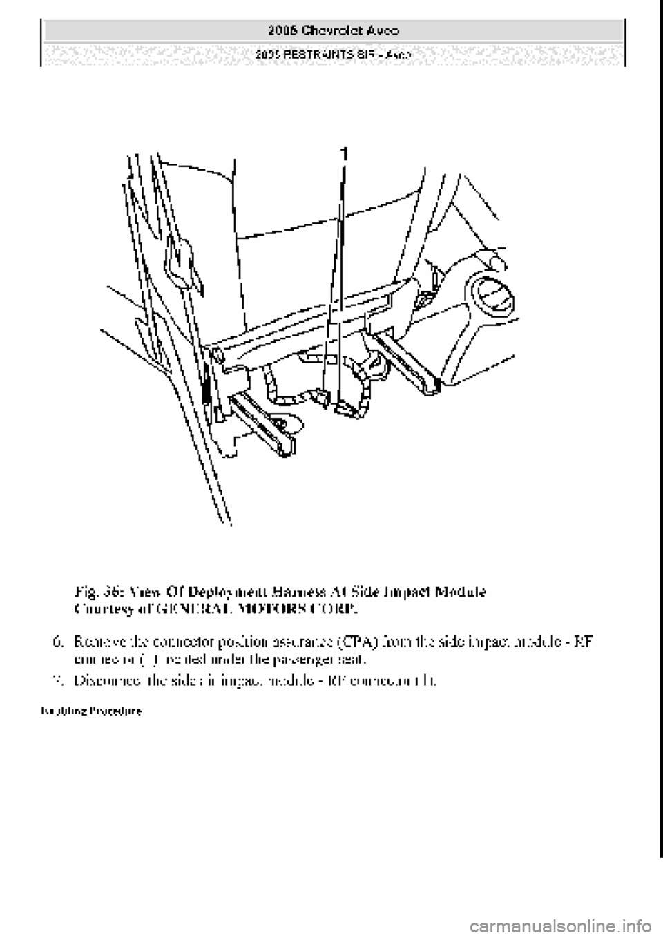 CHEVROLET AVEO 2002 Service Repair Manual CHEVROLET AVEO 2002 Service Repair Manual