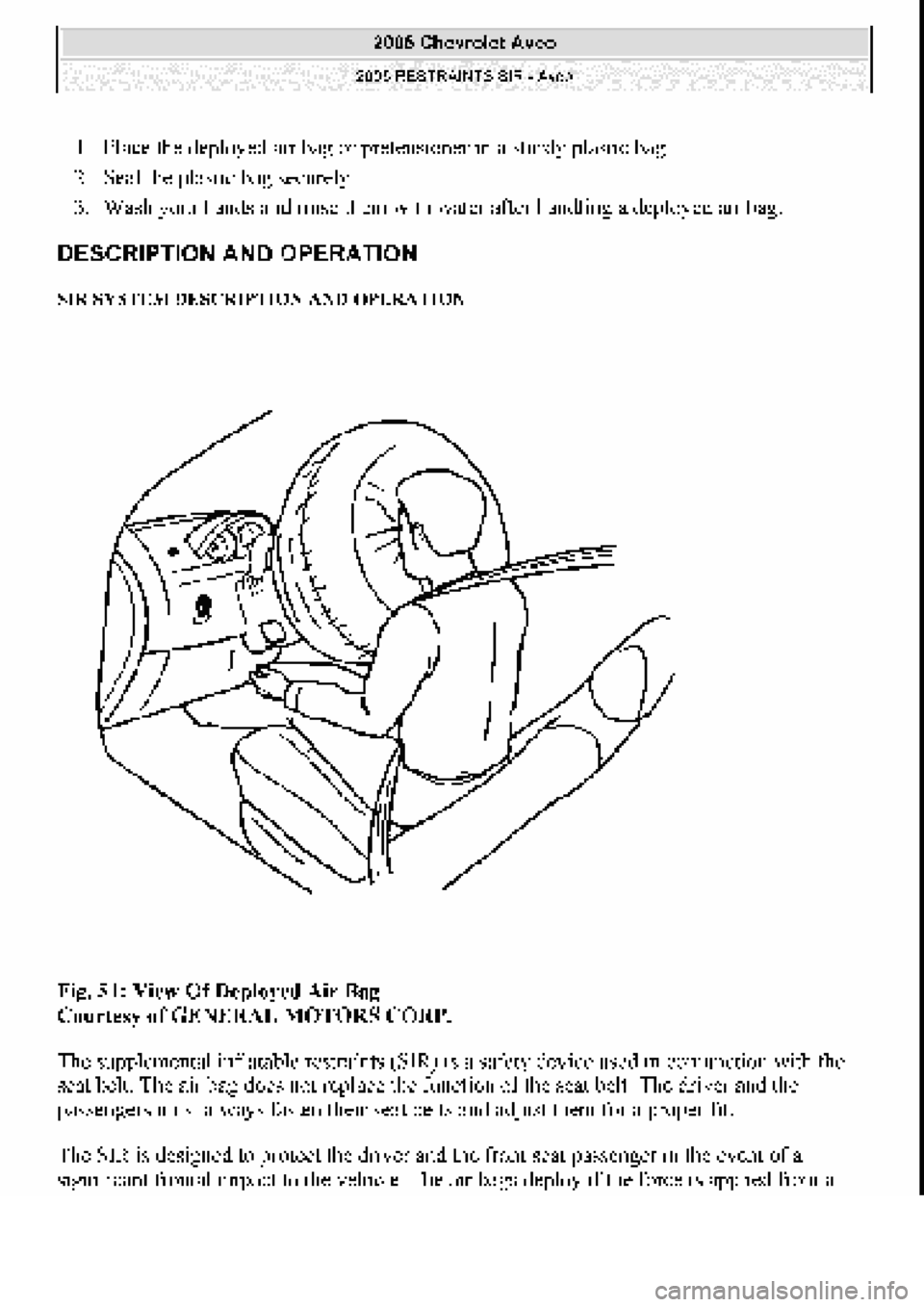 CHEVROLET AVEO 2002 Service Repair Manual CHEVROLET AVEO 2002 Service Repair Manual