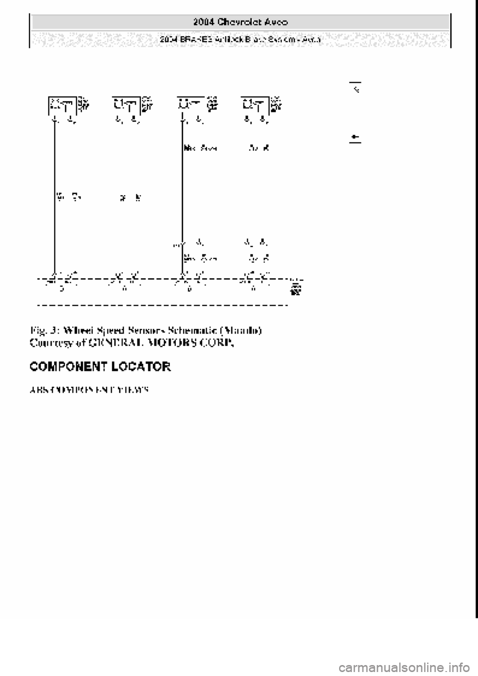 CHEVROLET AVEO 2002 Service Repair Manual CHEVROLET AVEO 2002 Service Repair Manual