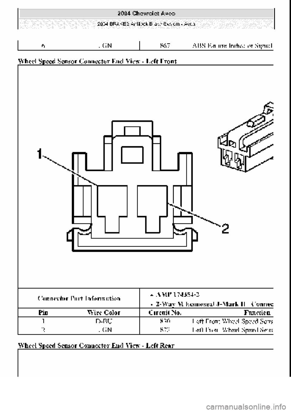 CHEVROLET AVEO 2002 Service Repair Manual CHEVROLET AVEO 2002 Service Repair Manual