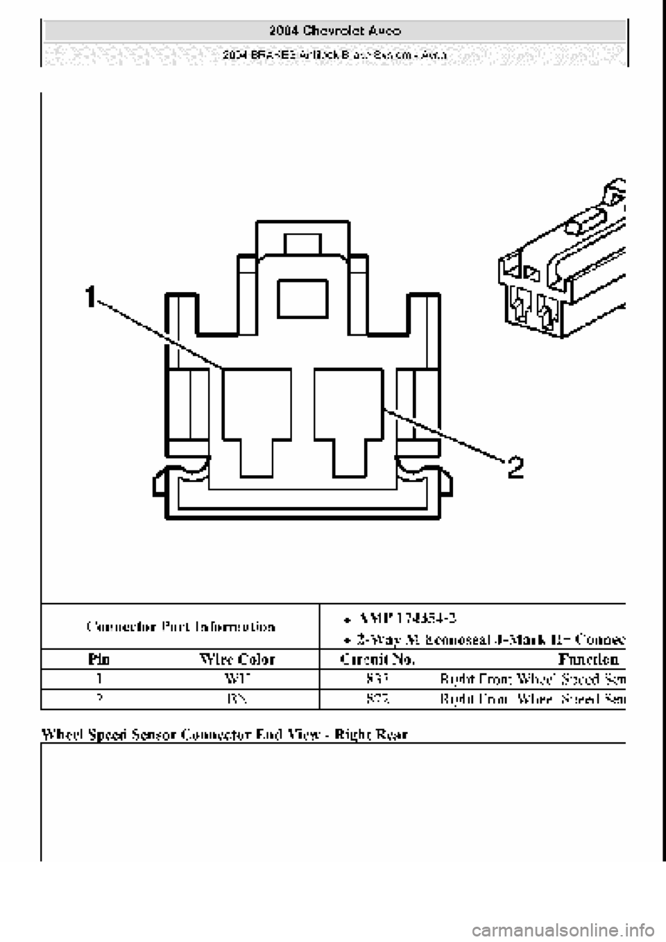 CHEVROLET AVEO 2002 Service Repair Manual CHEVROLET AVEO 2002 Service Repair Manual
