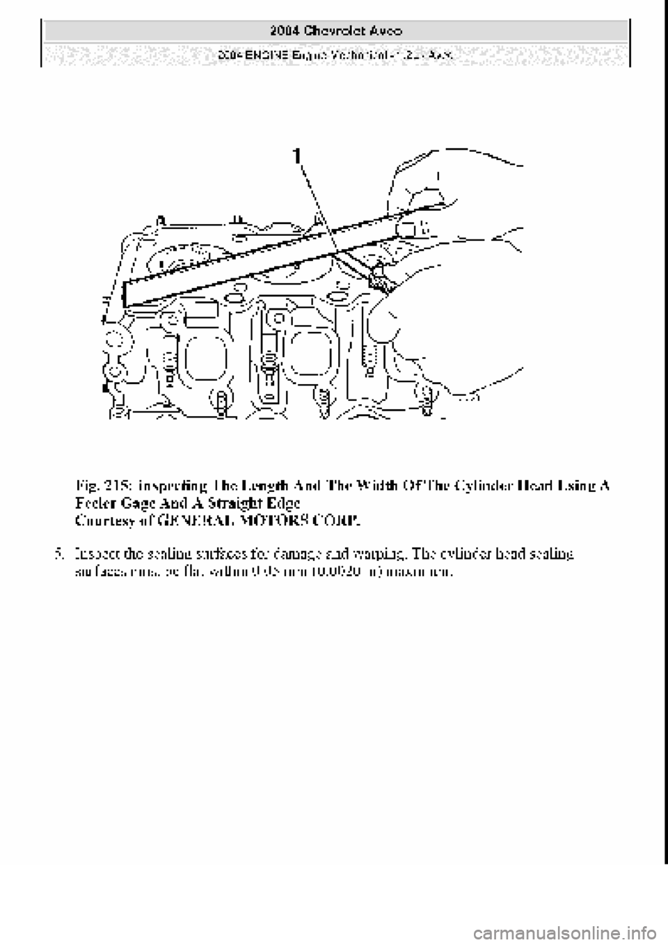 CHEVROLET AVEO 2002 Service Repair Manual CHEVROLET AVEO 2002 Service Repair Manual