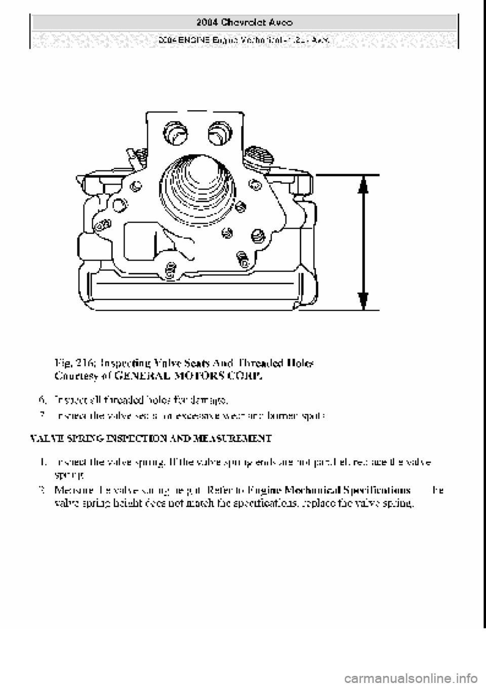 CHEVROLET AVEO 2002 Service Repair Manual CHEVROLET AVEO 2002 Service Repair Manual