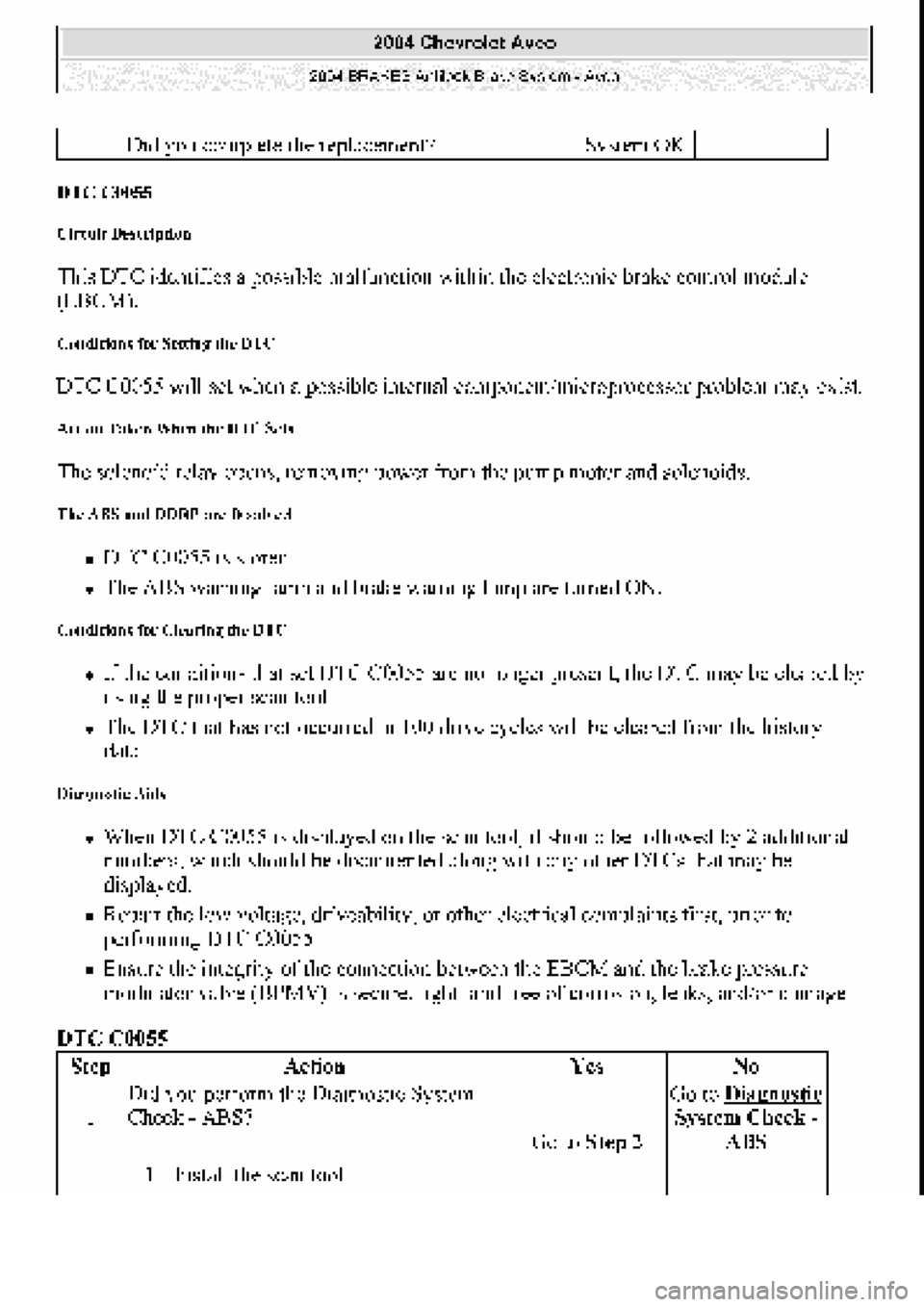 CHEVROLET AVEO 2002 Service Repair Manual CHEVROLET AVEO 2002 Service Repair Manual