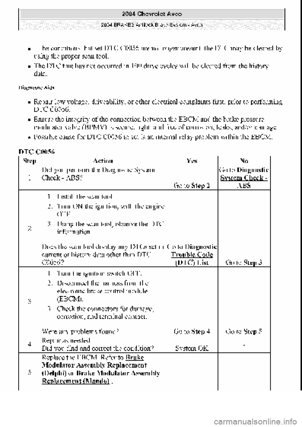 CHEVROLET AVEO 2002 Service Repair Manual CHEVROLET AVEO 2002 Service Repair Manual