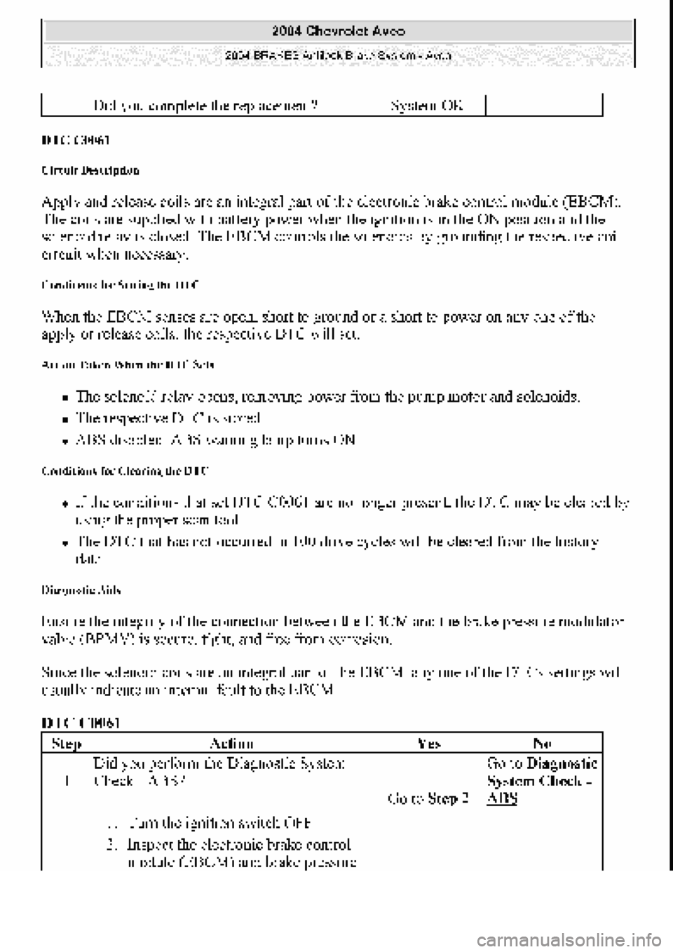 CHEVROLET AVEO 2002 Service Repair Manual CHEVROLET AVEO 2002 Service Repair Manual