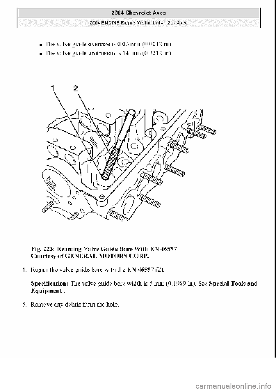 CHEVROLET AVEO 2002 Service Repair Manual CHEVROLET AVEO 2002 Service Repair Manual