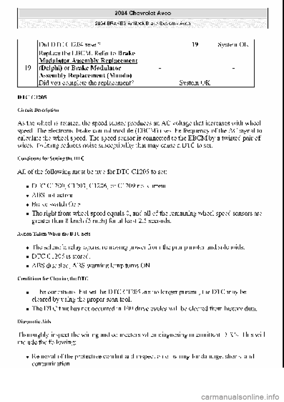 CHEVROLET AVEO 2002 Service Repair Manual CHEVROLET AVEO 2002 Service Repair Manual