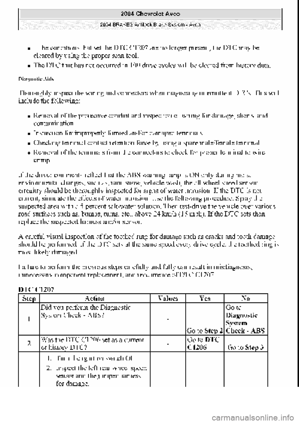 CHEVROLET AVEO 2002 Service Repair Manual CHEVROLET AVEO 2002 Service Repair Manual