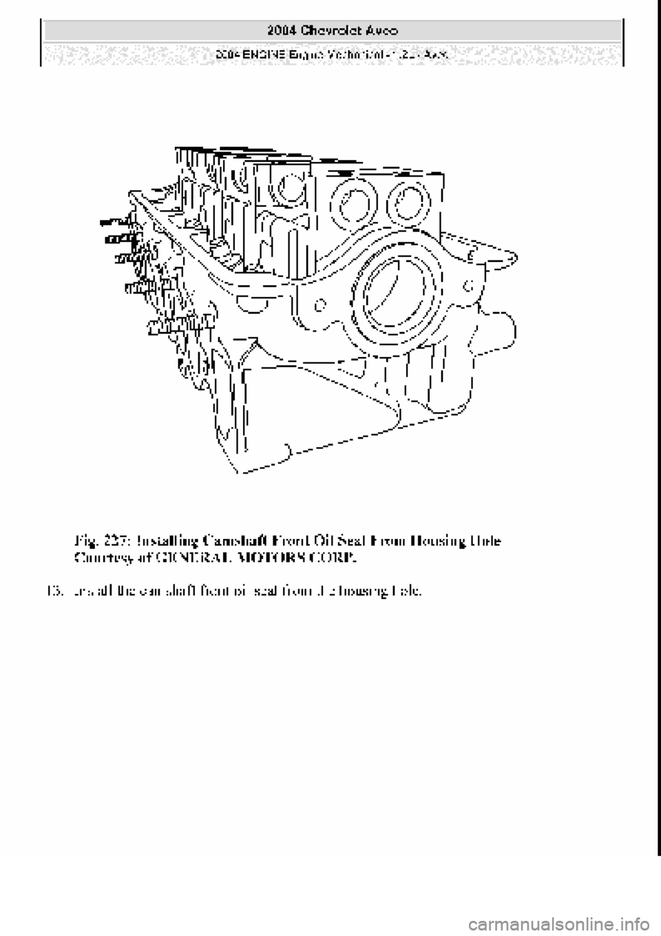 CHEVROLET AVEO 2002 Service Repair Manual CHEVROLET AVEO 2002 Service Repair Manual