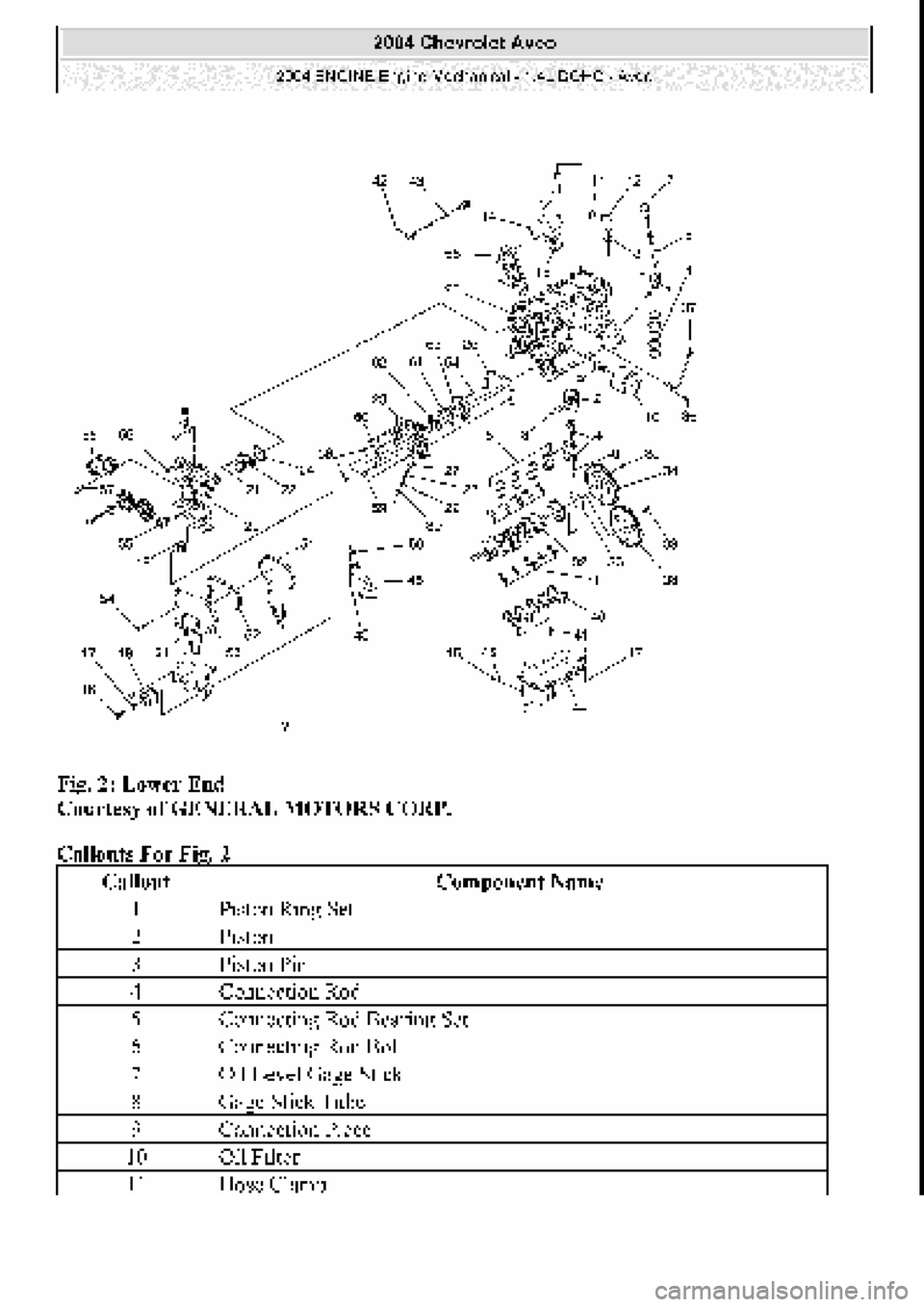 CHEVROLET AVEO 2002 Service Repair Manual CHEVROLET AVEO 2002 Service Repair Manual