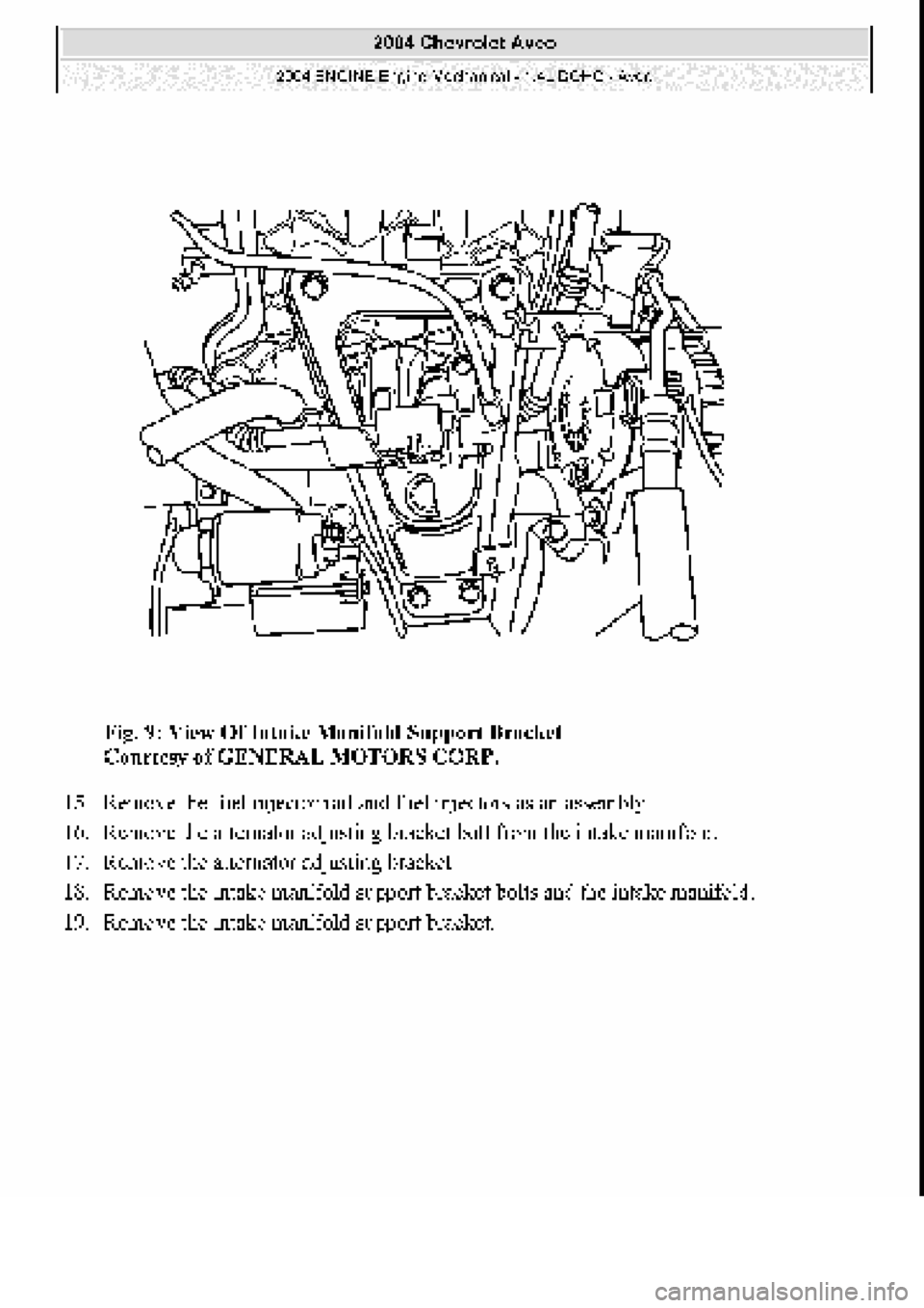 CHEVROLET AVEO 2002 Service Repair Manual CHEVROLET AVEO 2002 Service Repair Manual