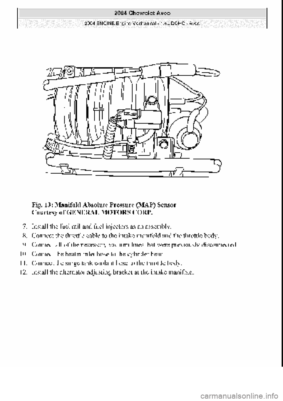 CHEVROLET AVEO 2002 Service Repair Manual CHEVROLET AVEO 2002 Service Repair Manual