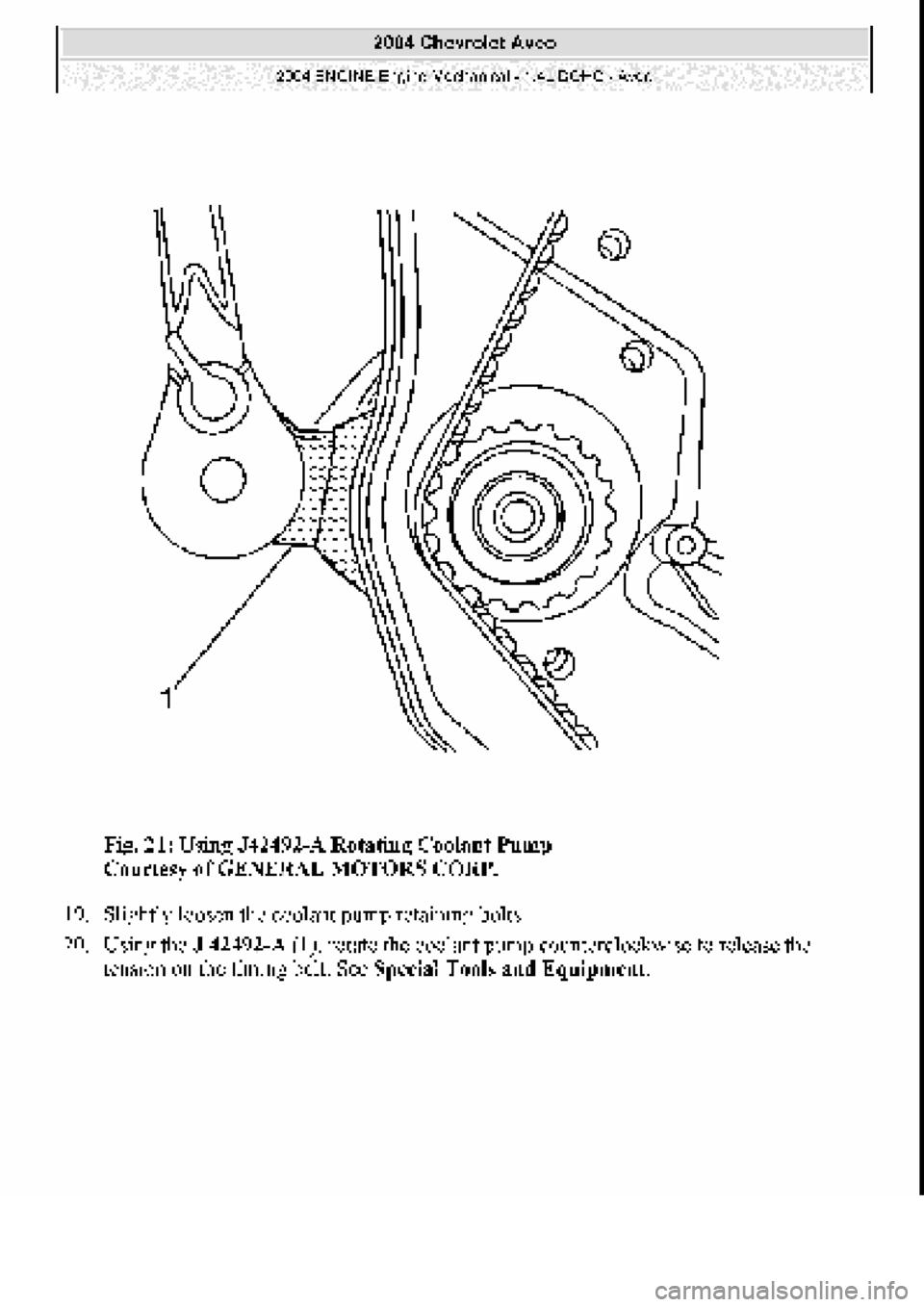 CHEVROLET AVEO 2002 Service Repair Manual CHEVROLET AVEO 2002 Service Repair Manual