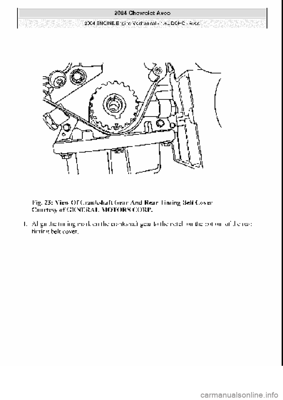 CHEVROLET AVEO 2002 Service Repair Manual CHEVROLET AVEO 2002 Service Repair Manual