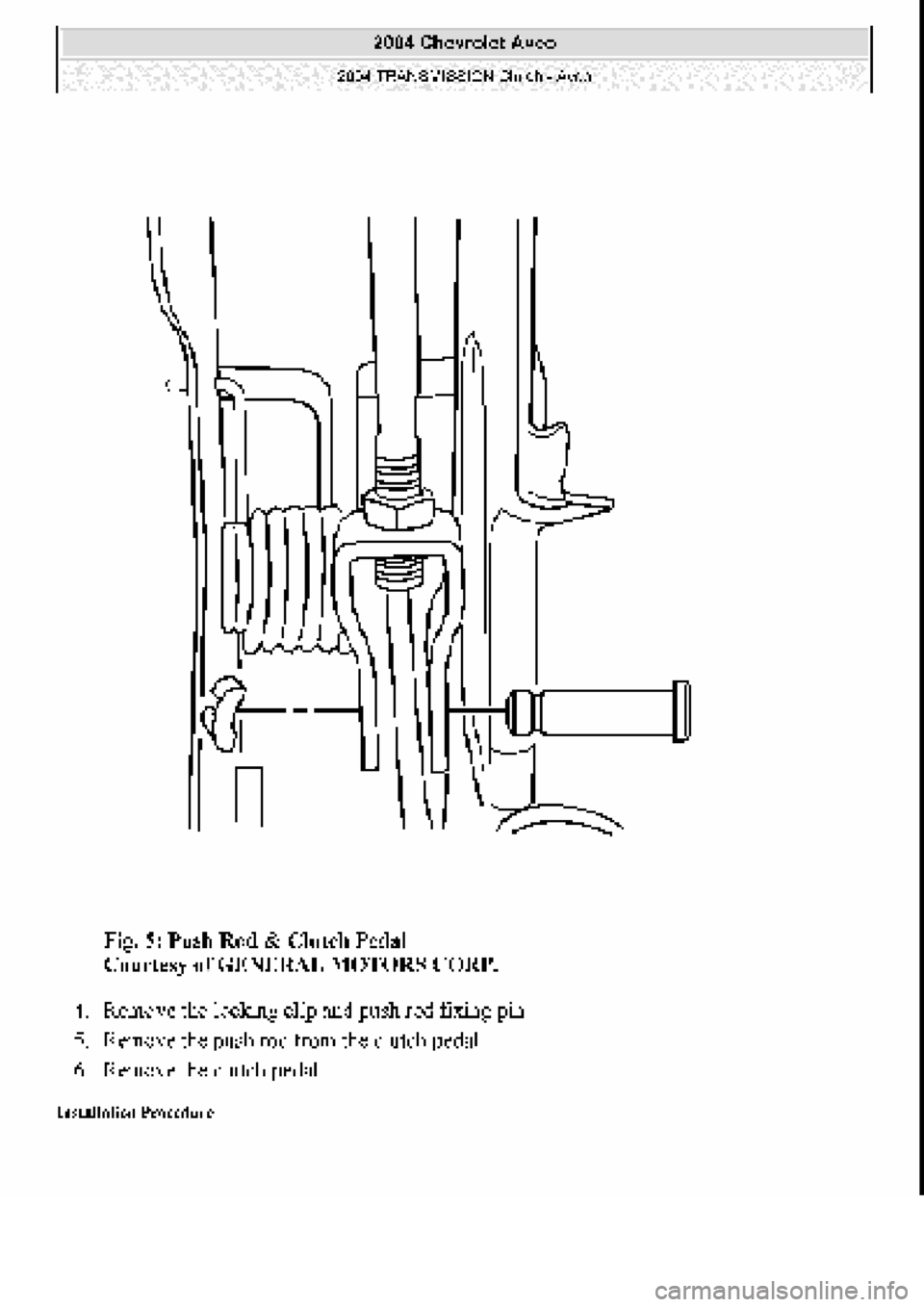 CHEVROLET AVEO 2002  Service Repair Manual 