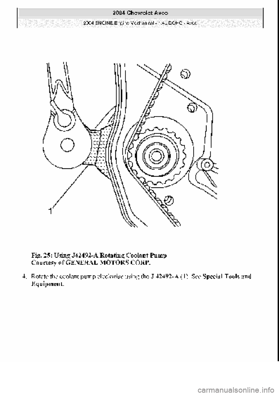 CHEVROLET AVEO 2002 Service Repair Manual CHEVROLET AVEO 2002 Service Repair Manual