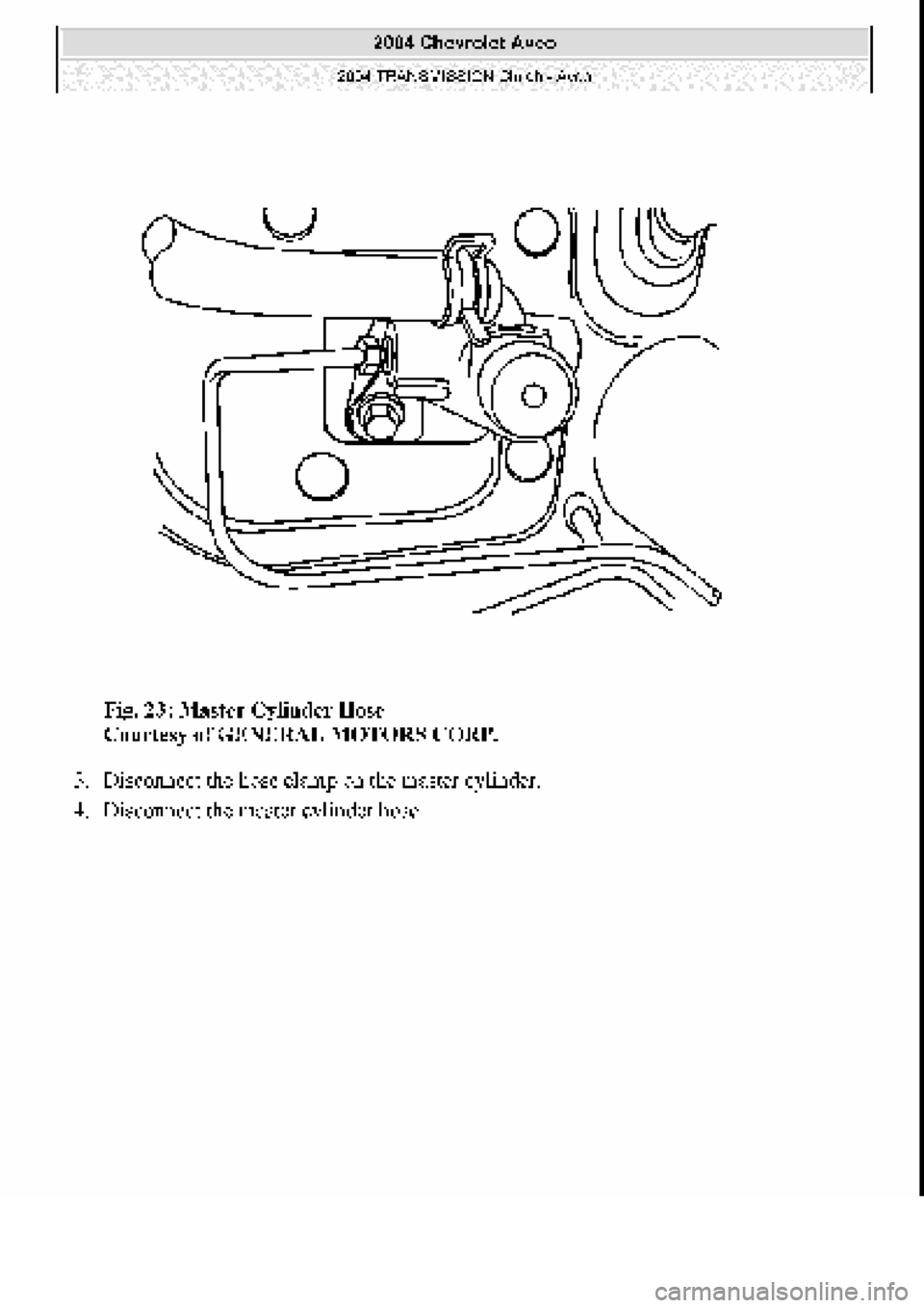 CHEVROLET AVEO 2002  Service Repair Manual 