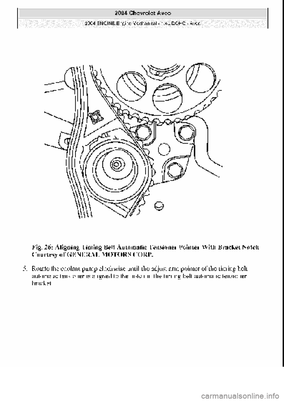 CHEVROLET AVEO 2002 Service Repair Manual CHEVROLET AVEO 2002 Service Repair Manual