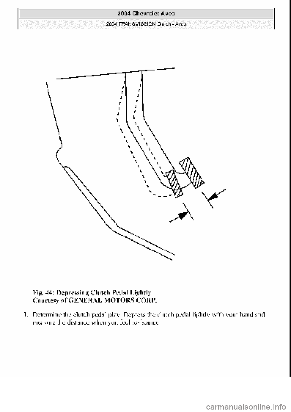 CHEVROLET AVEO 2002  Service Repair Manual 