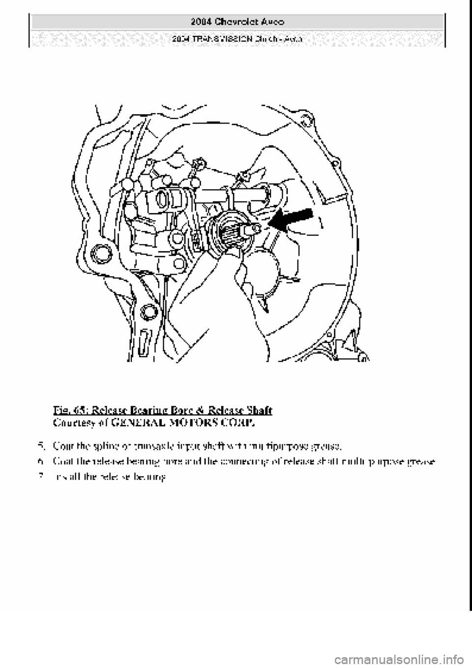 CHEVROLET AVEO 2002  Service Repair Manual 