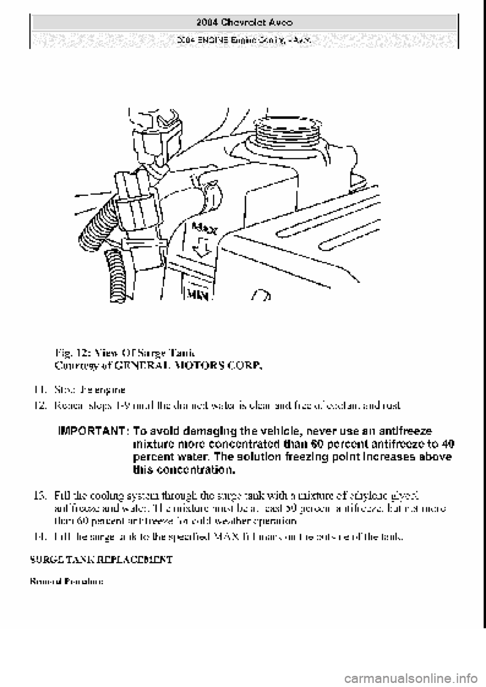 CHEVROLET AVEO 2002 Service Repair Manual CHEVROLET AVEO 2002 Service Repair Manual