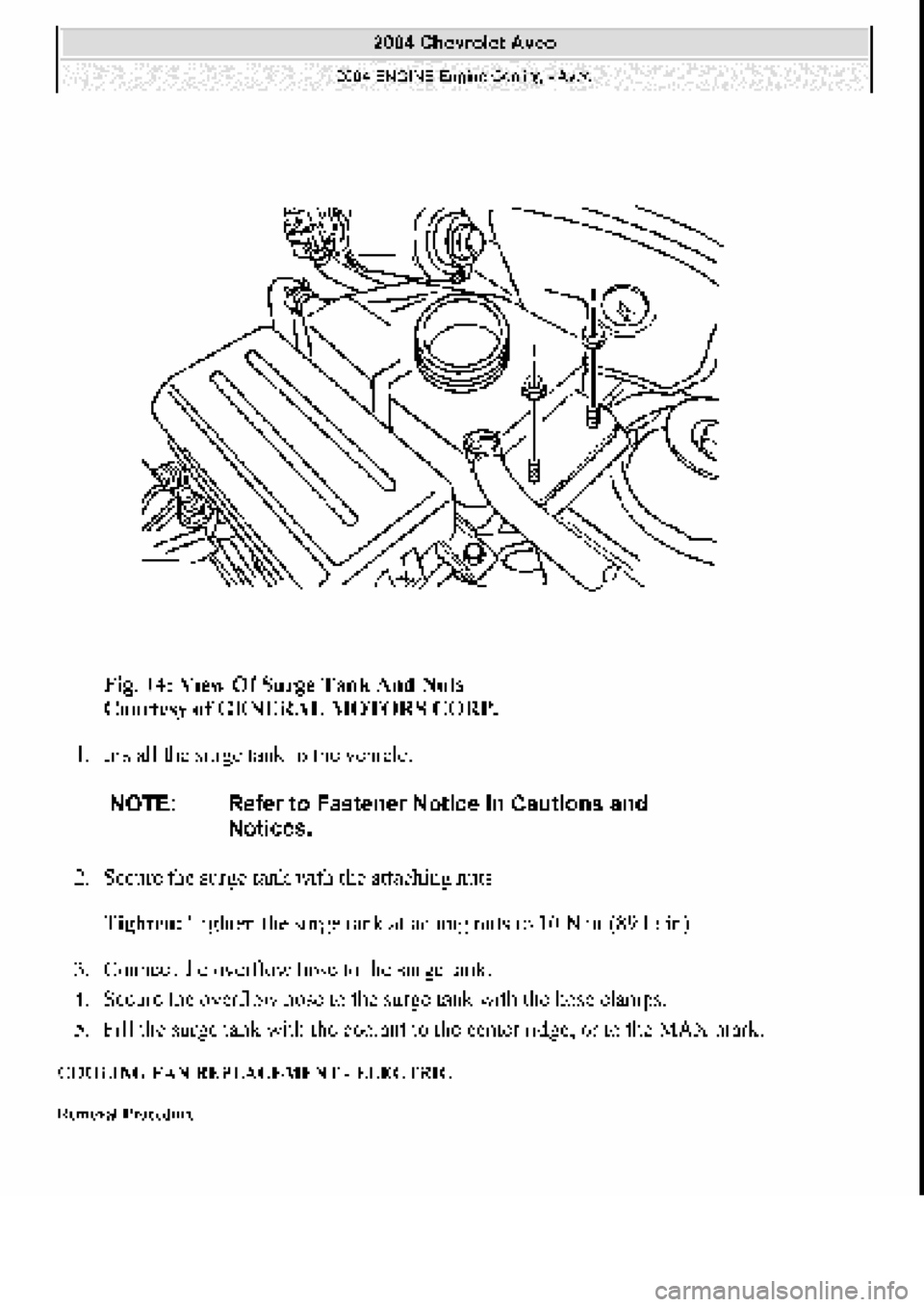 CHEVROLET AVEO 2002 Service Repair Manual CHEVROLET AVEO 2002 Service Repair Manual