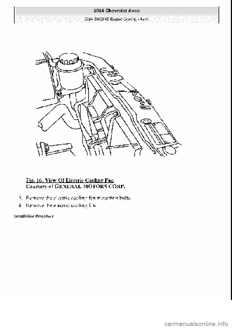 CHEVROLET AVEO 2002 Service Repair Manual CHEVROLET AVEO 2002 Service Repair Manual